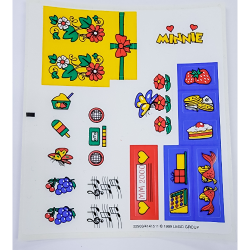 Sticker Sheet for Set 4165-1 [No Color/Any Color]