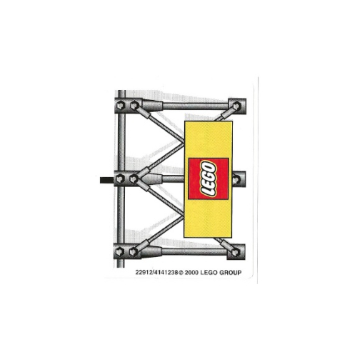 Stickerbogen für Set 3402-1 [Keine Farbe/Beliebige Farbe]