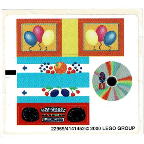 Sticker Sheet for Set 3159-1 [No Color/Any Color]