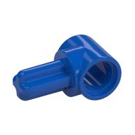 Technic Pin Connector Hub with 1 Axle Blue