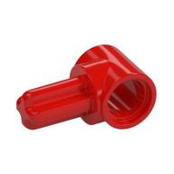 Technic Pin Verbinder Nabe mit 1 Achse Rot