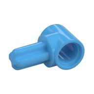 Technic Pin Connector Hub with 1 Axle Medium Blue