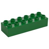 Duplo Stein 2 × 6 Grün