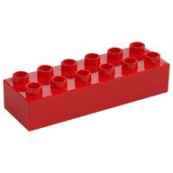 Duplo Brick 2 × 6 Red