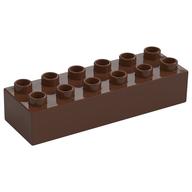 Duplo Stein 2 × 6 Braun