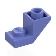 Brick Sloped Inverted 45° 2 × 1 with 2/3 Cutout Blue Violet
