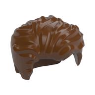 Hair Swept Left Tousled [Plain] Reddish Brown