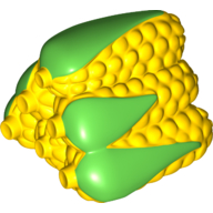 Duplo Food Corn with Green Leaves Gelb