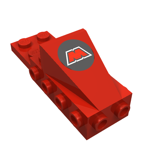 Stein speziell, Cockpit Weltraumnase mit MTron-Logo (bedruckt)