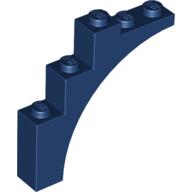 Brick Arch 1 × 5 × 4 [Continuous Bow] Dark Blue