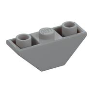 Brick Sloped Inverted 45° 3 × 1 Double with 2 Completely Open Studs Hellblaugrau
