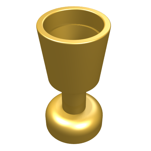 Equipment Goblet / Glass Metallic-Gold