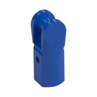 Stangenhalter mit Loch und Stange Griff Blau