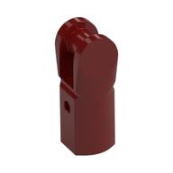 Bar Holder with Hole and Bar Handle Dark Red