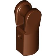 Bar Holder with Hole and Bar Handle Reddish Brown