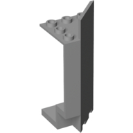 Panel 3 × 3 × 6 Corner Wall Light Bluish Gray