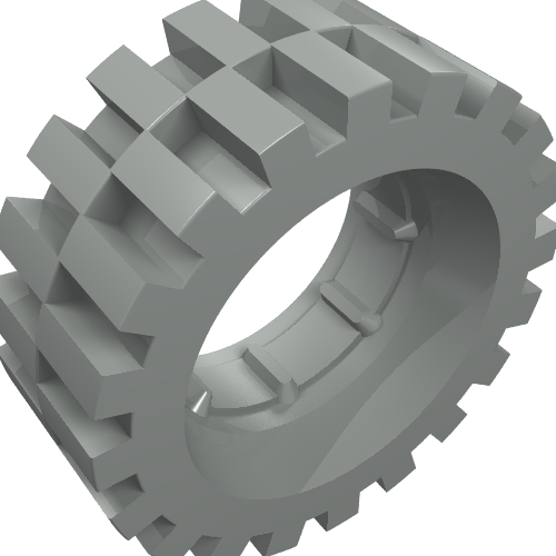 Tyre 30 × 10.5 Offset Tread Light Gray
