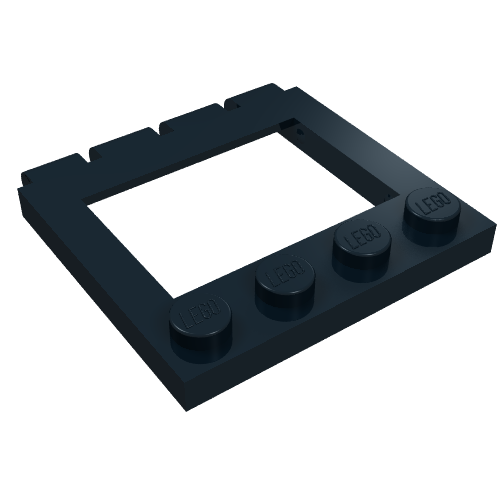 Hinge Vehicle Roof 4 × 4 Sunroof without Ledges Schwarz