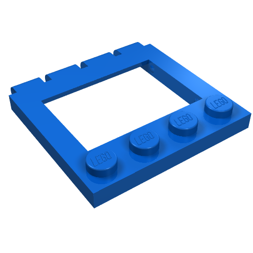 Hinge Vehicle Roof 4 × 4 Sunroof without Ledges Blue