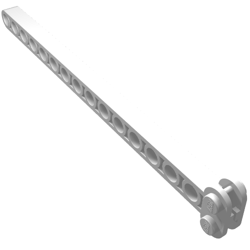 Crane Arm Centre, 16 × 2 × 1 Weiß