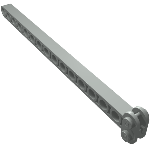 Crane Arm Centre, 16 × 2 × 1 Hellgrau