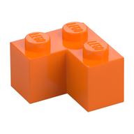 Stein 2 × 2 Ecke Orange