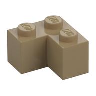 Stein 2 × 2 Ecke Dunkelbeige