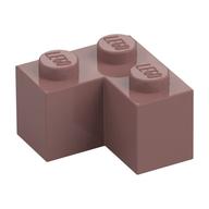 Brick 2 × 2 Corner Sand Red