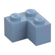 Stein 2 × 2 Ecke Sandblau