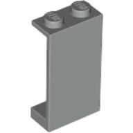 Panel 1 × 2 × 3 - Solid Studs Light Gray