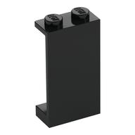 Panel 1 × 2 × 3 [Hollow Studs] Black