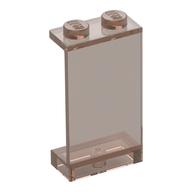 Panel 1 × 2 × 3 [Hollow Studs] Trans-Brown