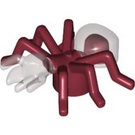 Insect, Ant with Lower Antistud with Marbled Trans-Brown Pattern Dunkelrot