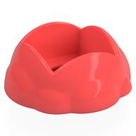 Duplo Round Rock / Bush / Space Crater 4 × 4 × 1.5 with 2 × 2 Hole Koralle