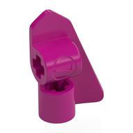 Technic Panel Fairing #7 3L Very Small Smooth, Side A Magenta
