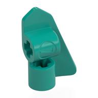 Technic Panel Fairing #7 3L Very Small Smooth, Side A Dark Turquoise