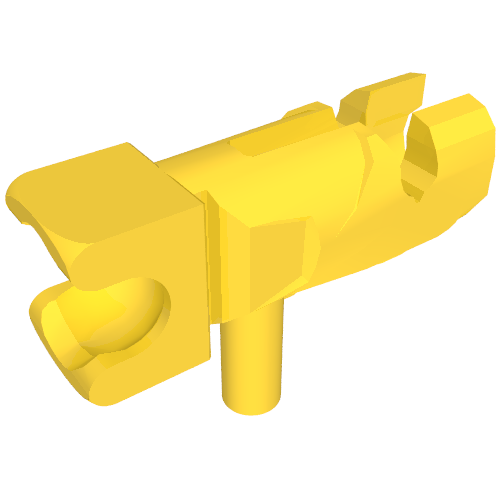 Launcher, Weapon Gun / Blaster / Shooter / Fire Nozzle Mini with Towball Socket Yellow