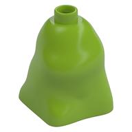 Duplo Brick 2 × 2 × 2 Bag Shaped [Plain] Limette
