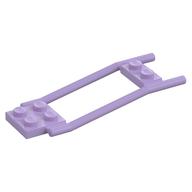 Animal / Creature Accessory, Horse Hitching, 1 × 2 Plate and 2 × 2 Plate [Studded] Lavender