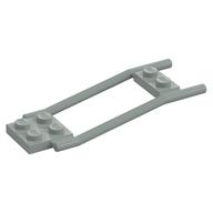 Animal / Creature Accessory, Horse Hitching, 1 × 2 Plate and 2 × 2 Plate [Studded] Hellgrau