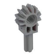 Technic Arm with Gear 8 Tooth and 1.5L Axle Light Bluish Gray