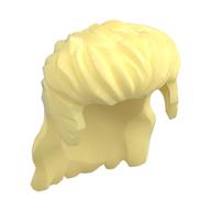 Hair Long Mullet Style Leuchtendes Hellgelb