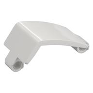 Technic Panel Curved and Bent 6 × 3 Weiß