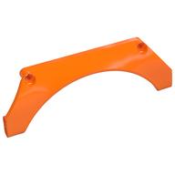 Technic Panel Car Mudguard Arched 15 × 2 × 5 Orange
