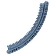 Technic Gear Rack 1/4 Circle 11 × 11, 35 Teeth Sand Blue