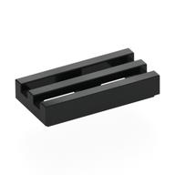 Tile Special 1 × 2 Grille with Bottom Groove