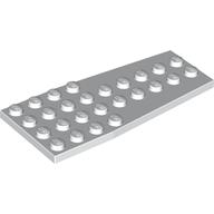 Wedge Plate 4 × 9 without Stud Notches White