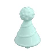Headwear Accessory Hat with Small Pin, Clown / Party with Pin Light Aqua