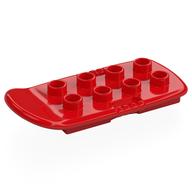Duplo Board 3 × 6 (Surf / Blast / Hover) [Plain] Red
