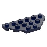 Wedge Plate 3 × 6 Cut Corners Dark Blue